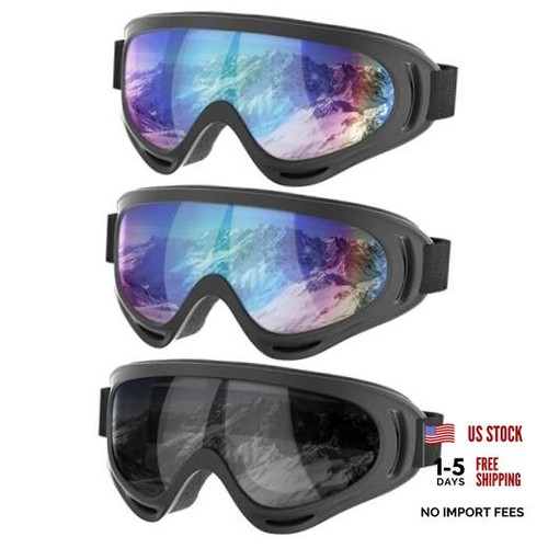Motorcycle goggles pack atv - goggles,, 3