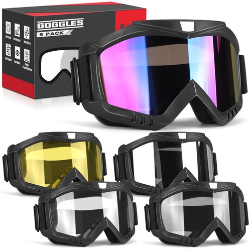 Dirt bike goggles - -, 5-pack
