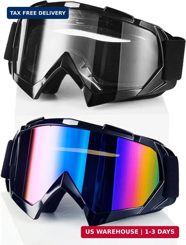 2pcs dirt bike goggles - bike,